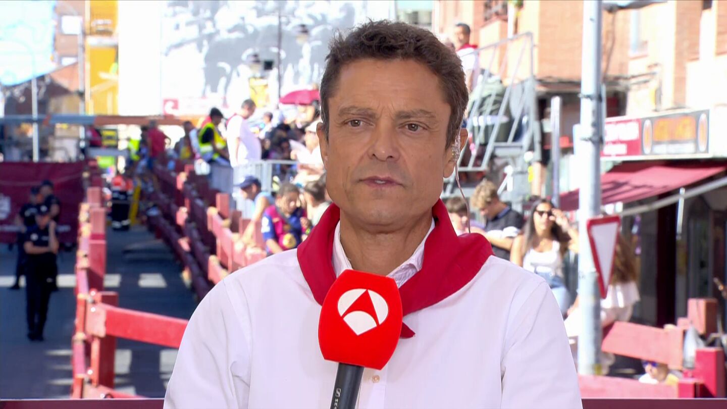 Javier Gallego en los encierros de San Sebasti&aacute;n de los Reyes