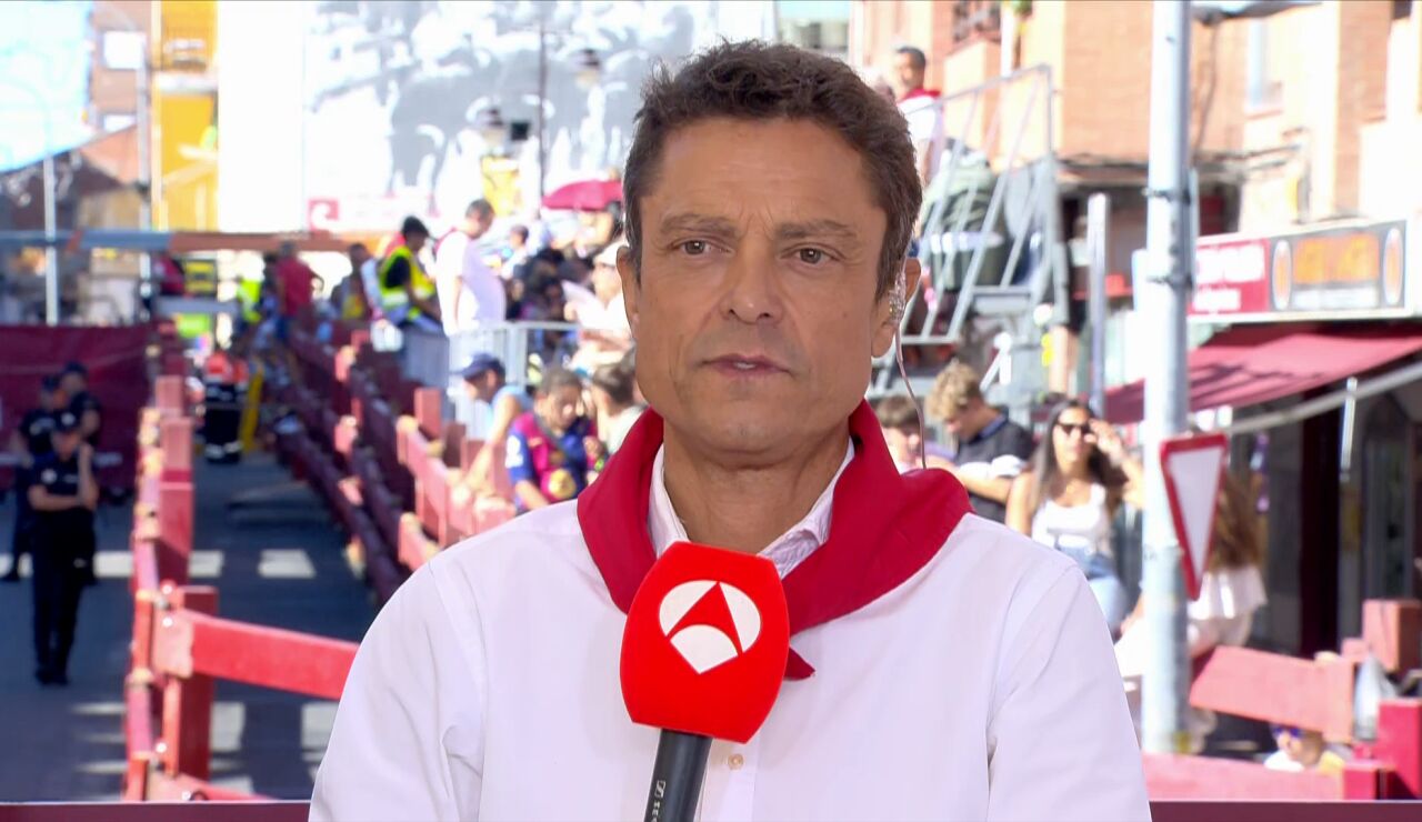 Javier Gallego en los encierros de San Sebasti&aacute;n de los Reyes