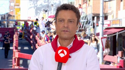 Javier Gallego en los encierros de San Sebasti&aacute;n de los Reyes