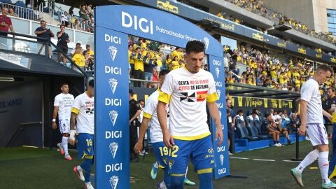 Camiseta del C&aacute;diz en apoyo a Ceuta