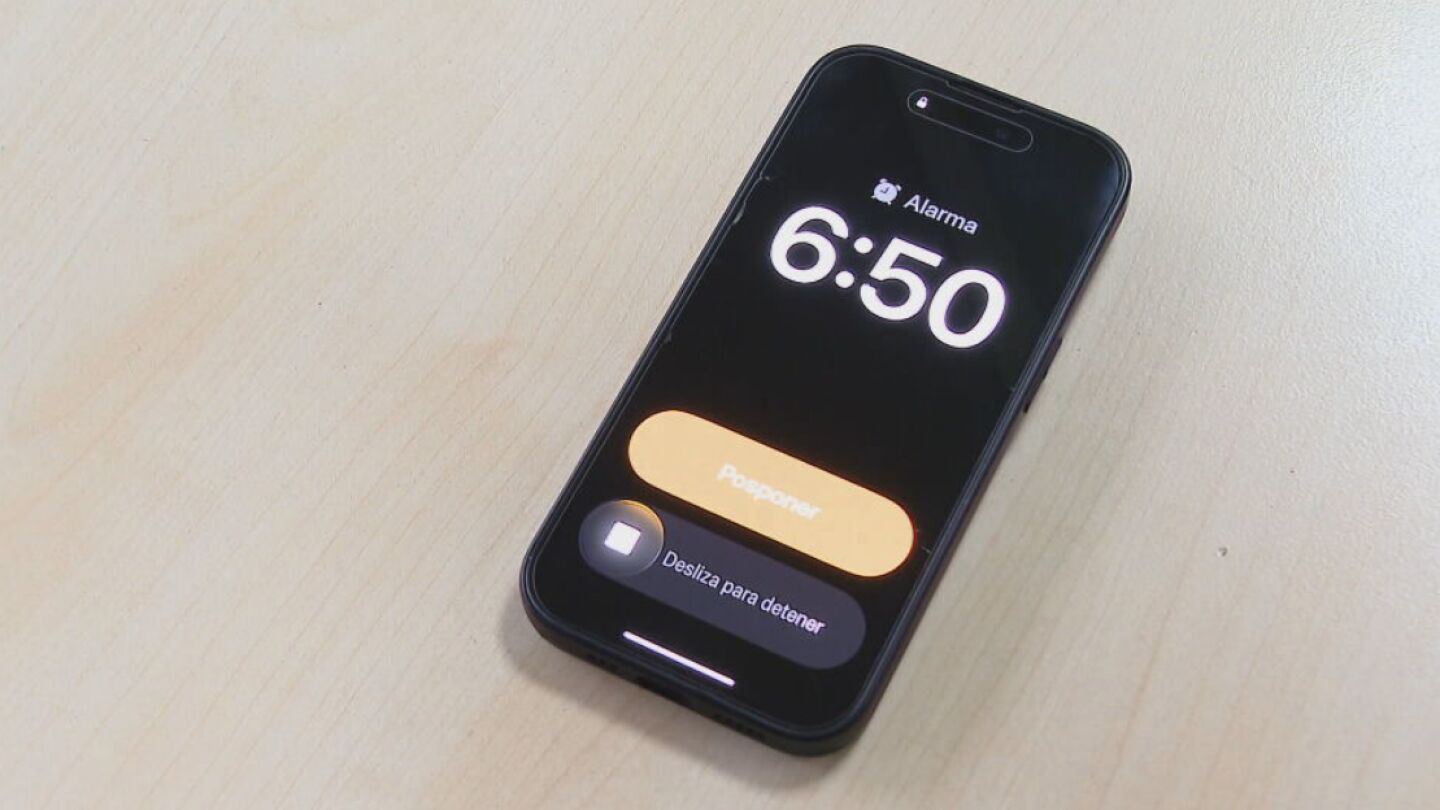 Alarma en el m&oacute;vil despu&eacute;s de las vacaciones
