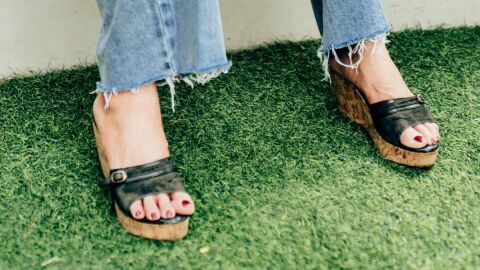 Sandalias de estilo abuela