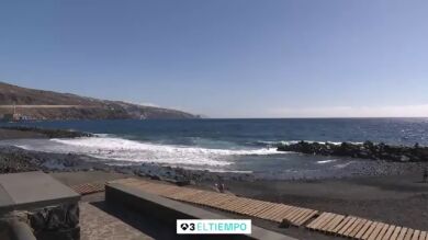 Canarias estrena el mes de septiembre con calor, calima y fuerte oleaje