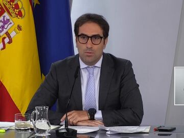 El ministro Carlos Cuerpo, en el Consejo de Ministros