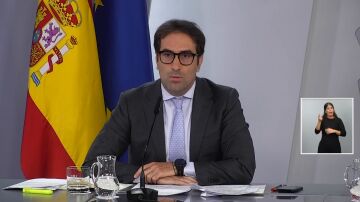 El ministro Carlos Cuerpo, en el Consejo de Ministros