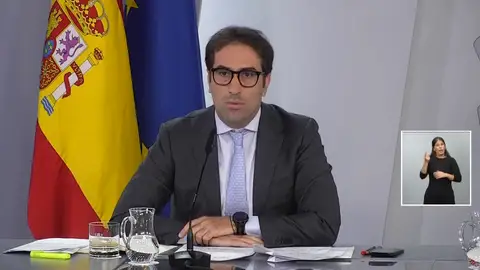 El ministro Carlos Cuerpo, en el Consejo de Ministros El ministro Carlos Cuerpo, en el Consejo de Ministros