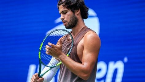 Carlos Alcaraz en el US Open