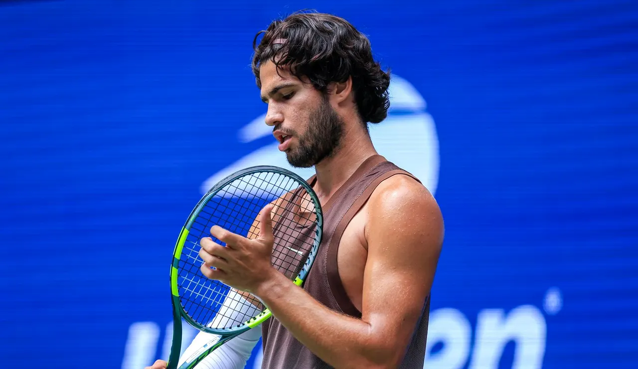Carlos Alcaraz en el US Open