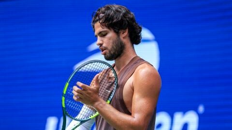 Carlos Alcaraz en el US Open