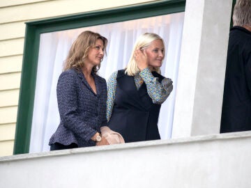 Marta Luisa y Mette-Marit de Noruega