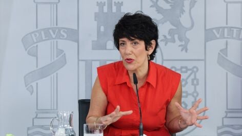 La ministra de Inclusi&oacute;n, Elma Saiz.