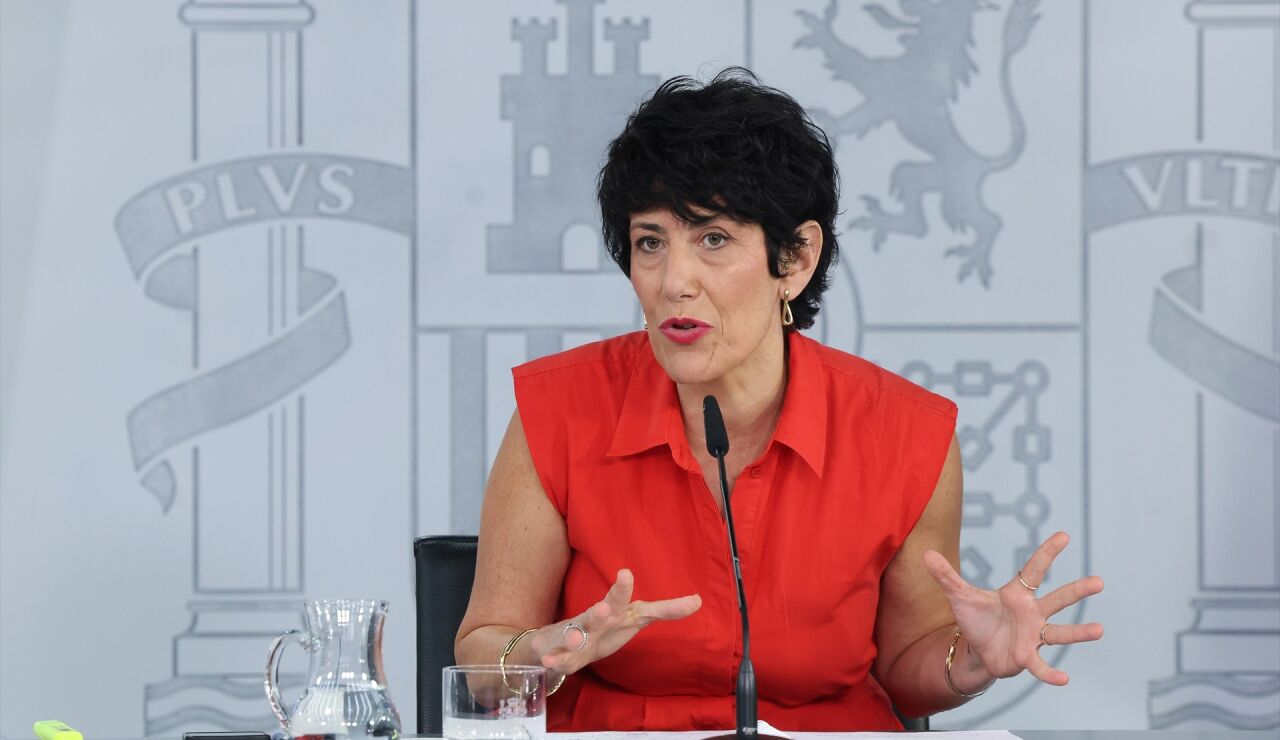 La ministra de Inclusi&oacute;n, Elma Saiz.