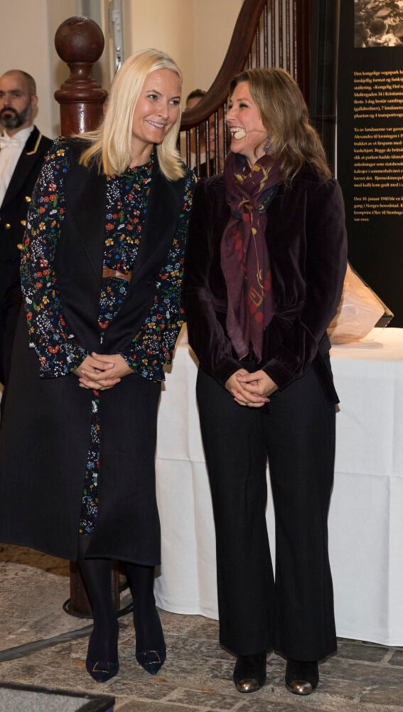 Marta Luisa y Mette-Marit de Noruega