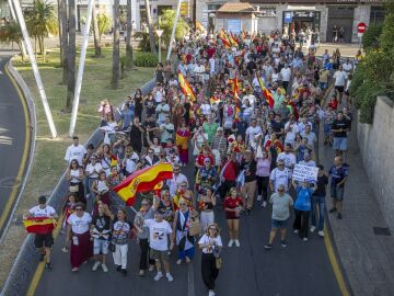 Concentraci&oacute;n en las calles de Ceuta.