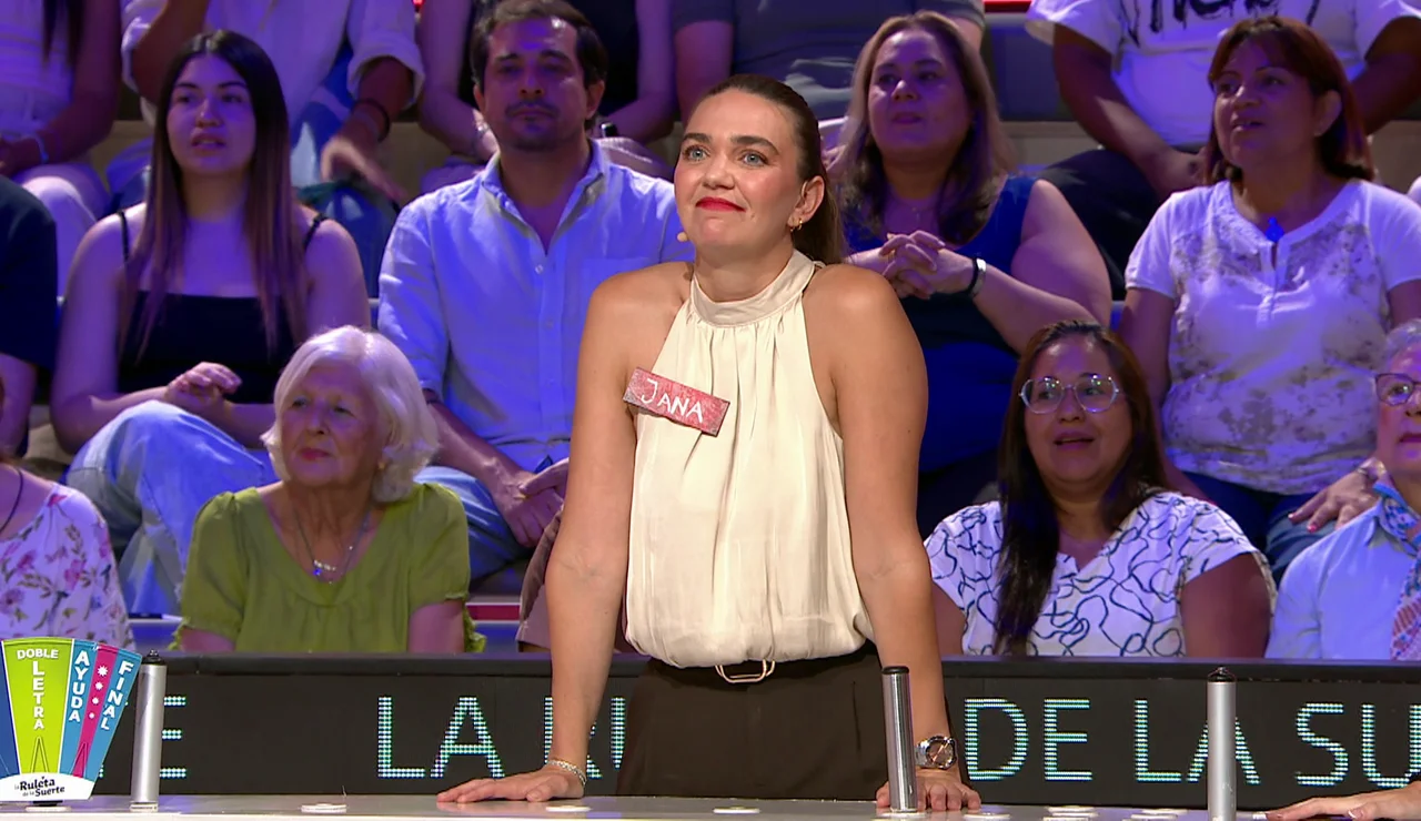 la peculiar estrategia de Jana en La ruleta de la suerte
