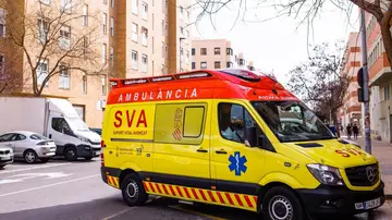 Una ambulancia de Soporte Vital Avanzado (SVA) Una ambulancia de Soporte Vital Avanzado (SVA)