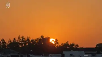 El emotivo último amanecer de Marcos Llorente con España antes de la final El emotivo último amanecer de Marcos Llorente con España antes de la final