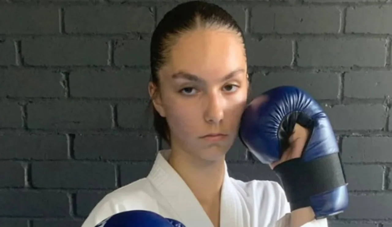 La taekwondista Isabelle Sava