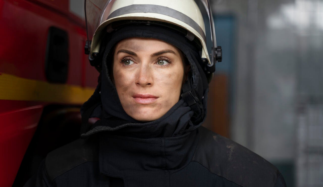 Mujer bombero