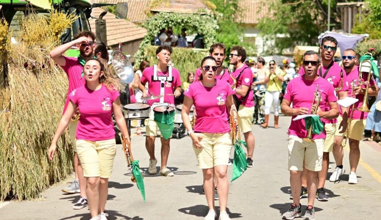 Una joven est&aacute; en la UCI tras sufrir una perforaci&oacute;n de pulm&oacute;n por un perdig&oacute;n mientras actuaba con una charanga en Granada 
