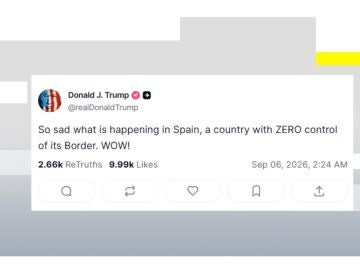 Donald Trump mensaje
