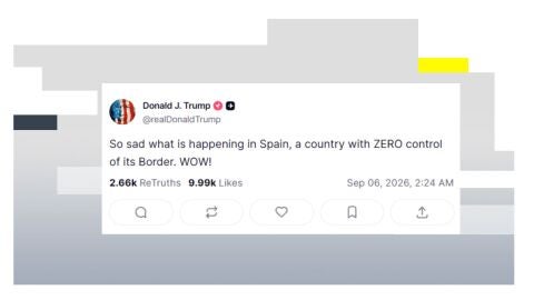 Donald Trump mensaje