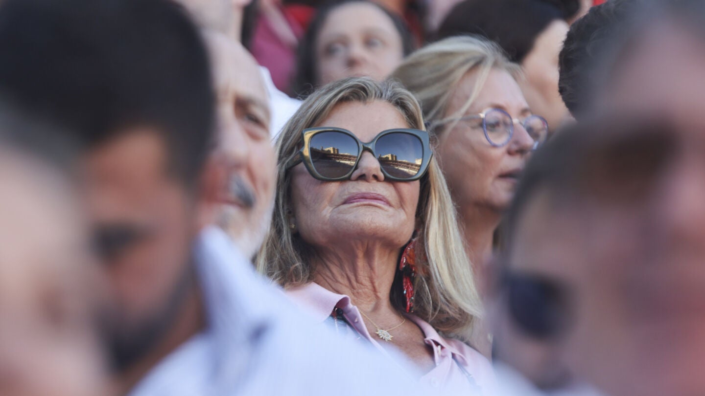 Cari Lapique, en la plaza de toros