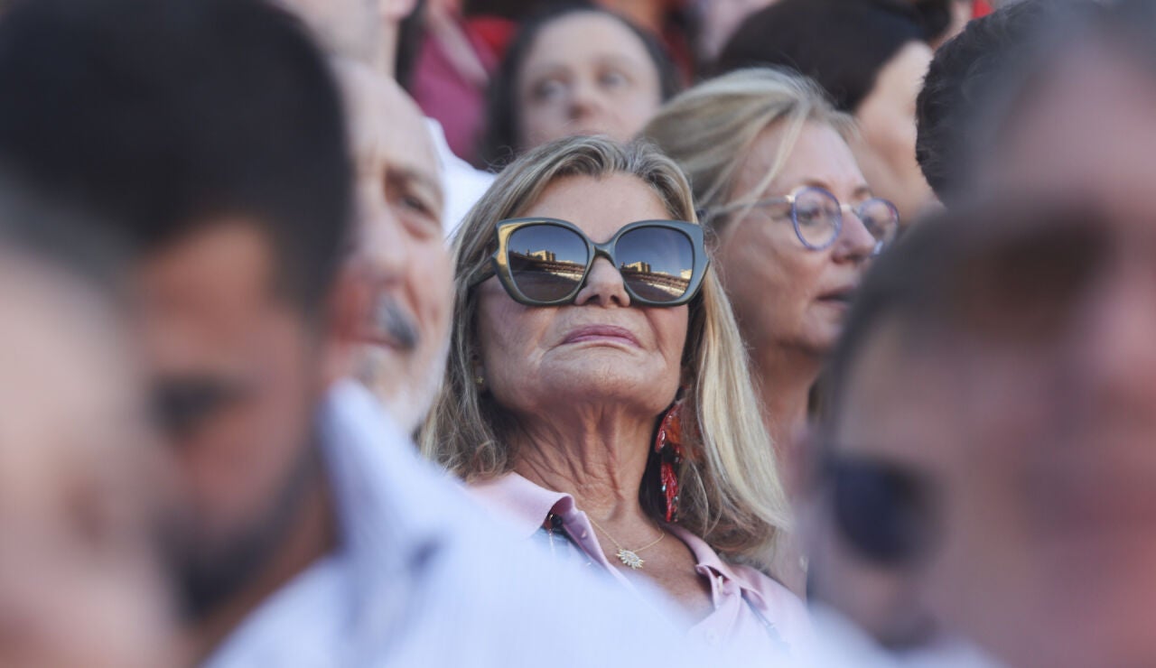 Cari Lapique, en la plaza de toros
