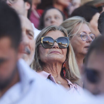 Cari Lapique, en la plaza de toros