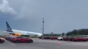 Accidente de avi&oacute;n en el aeropuerto de Miami
