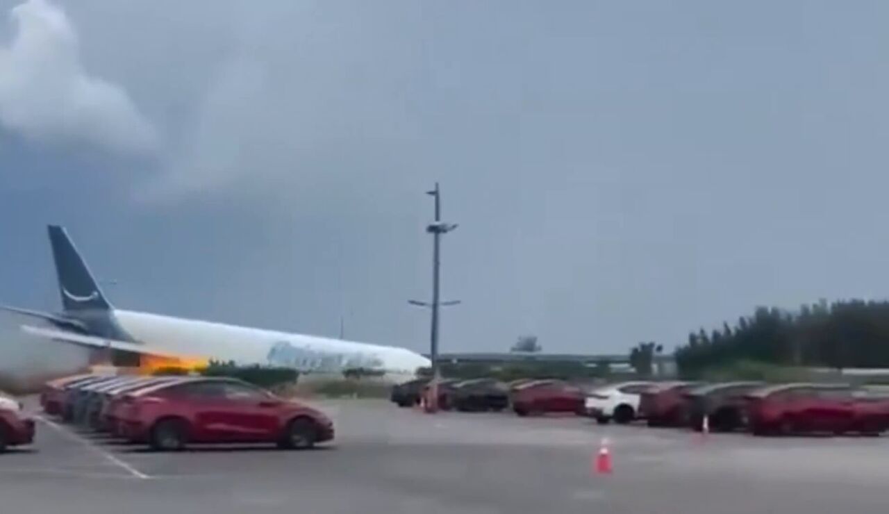 Accidente de avi&oacute;n en el aeropuerto de Miami