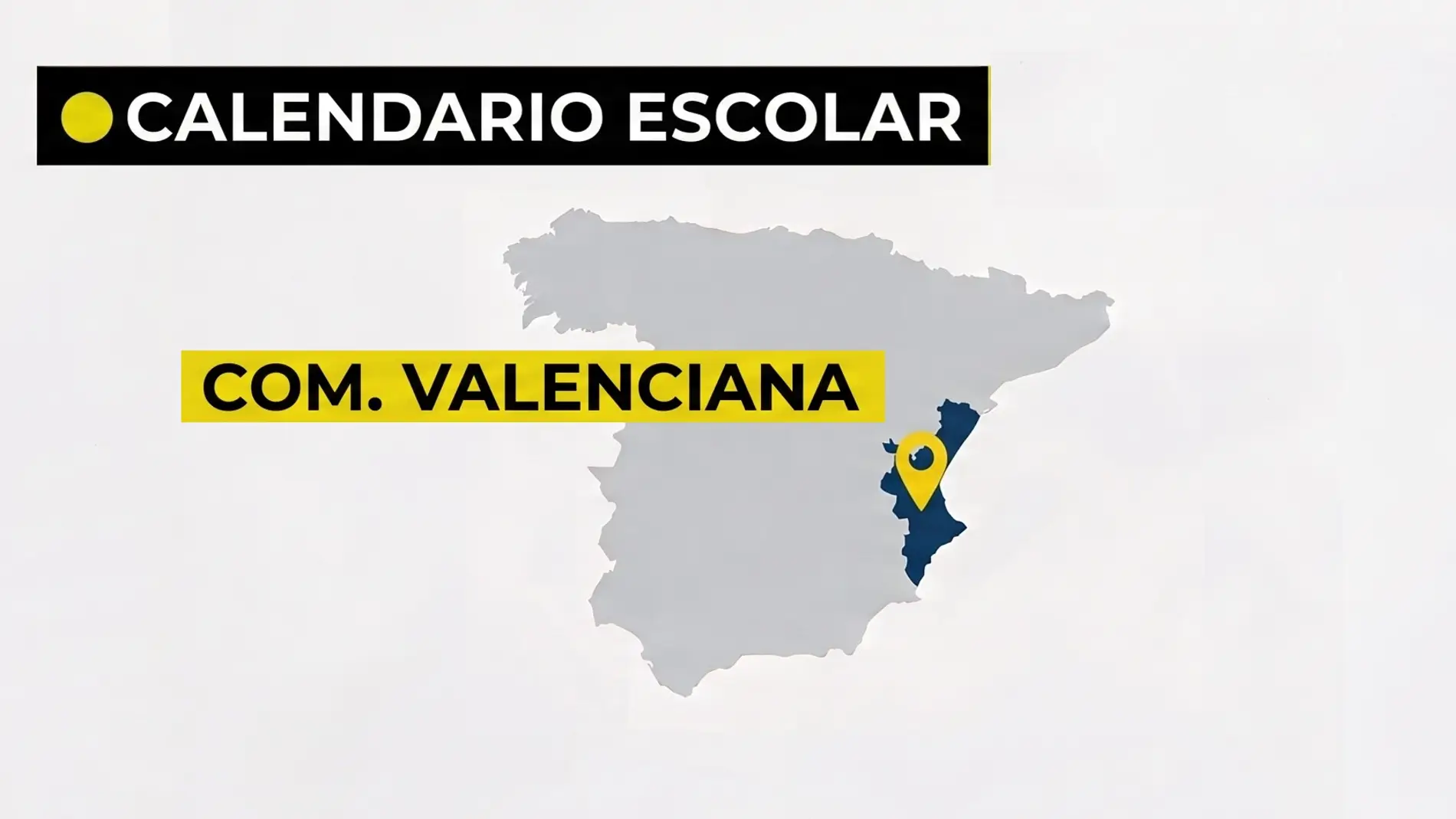 Calendario escolar Comunidad Valenciana Calendario escolar Comunidad Valenciana