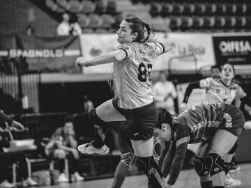 La exjugadora de balonmano Silvia Ederra