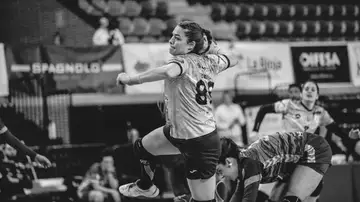 La exjugadora de balonmano Silvia Ederra La exjugadora de balonmano Silvia Ederra