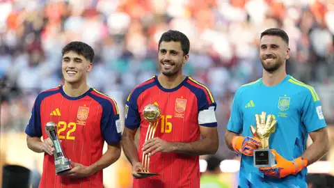 Cubarsí, Rodri y Unai Simón, premiados en el Mundial 2026 Cubarsí, Rodri y Unai Simón, premiados en el Mundial 2026