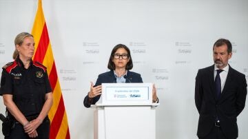 La consellera de Interior de la generalitat de Catalunya, Nuria Parlon,