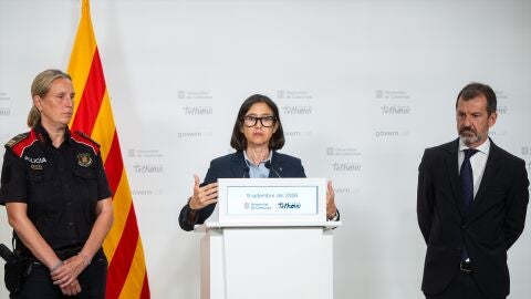 La consellera de Interior de la generalitat de Catalunya, Nuria Parlon,