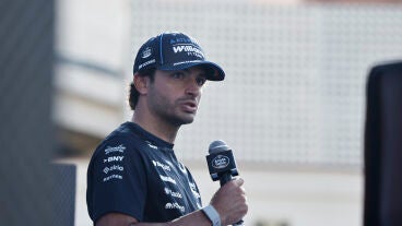 Carlos Sainz, en un acto celebrado en Callao (Madrid)