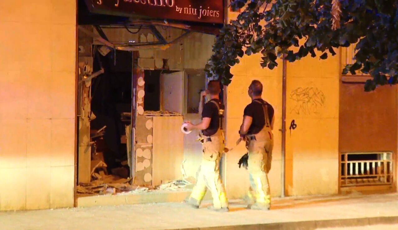 Explosi&oacute;n en una joyer&iacute;a