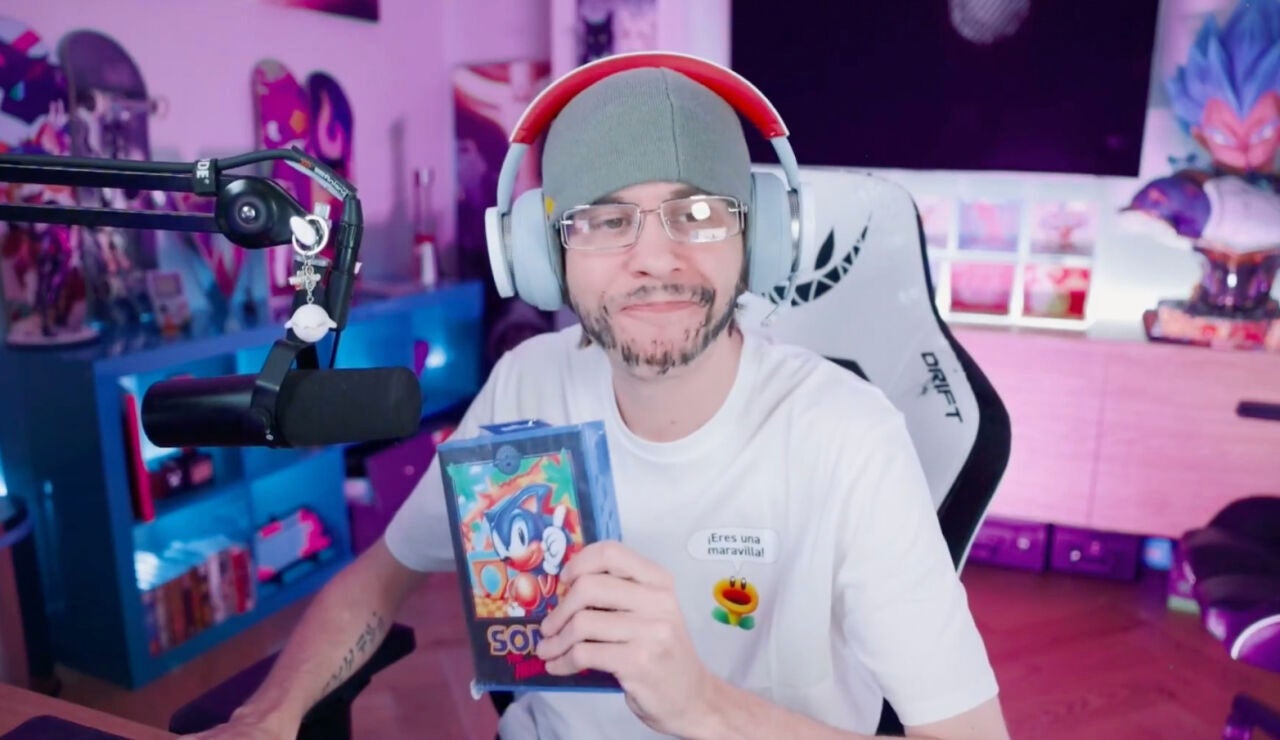 Rubius parodiando a Sasel.
