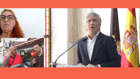 Vima, vecina de Ceuta, y Marlaska