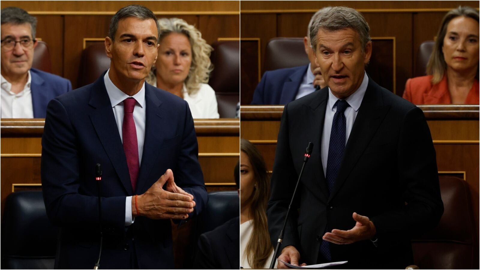 Feijóo acusa a Pedro Sánchez de 