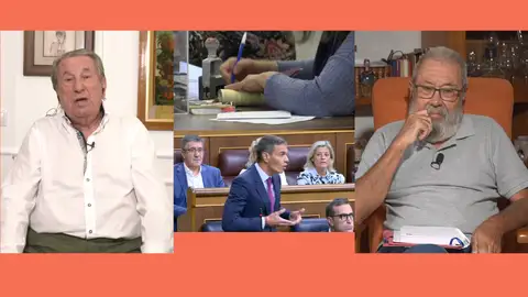 Paco Vázquez y Cándido Méndez Paco Vázquez y Cándido Méndez