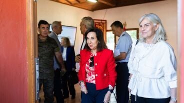 Margarita Robles niega las "discrepancias" dentro del Ejecutivo 