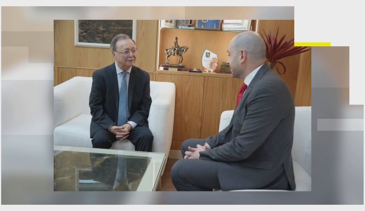 Vivas y el delegado de gobierno de Ceuta