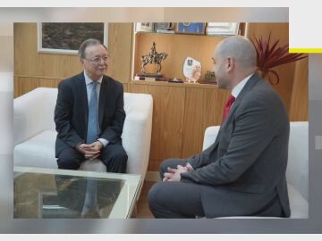 Vivas y el delegado de gobierno de Ceuta
