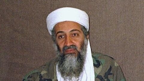 Bin laden, durante una entrevista en 2001