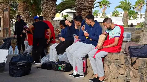 Inmigrantes que llegan a Canarias Inmigrantes que llegan a Canarias