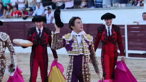 Roca Rey, en la plaza de toros Roca Rey, en la plaza de toros