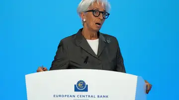 Imagen de archivo de la presidenta del Banco Central Europeo (BCE), Christine Lagarde. Imagen de archivo de la presidenta del Banco Central Europeo (BCE), Christine Lagarde.